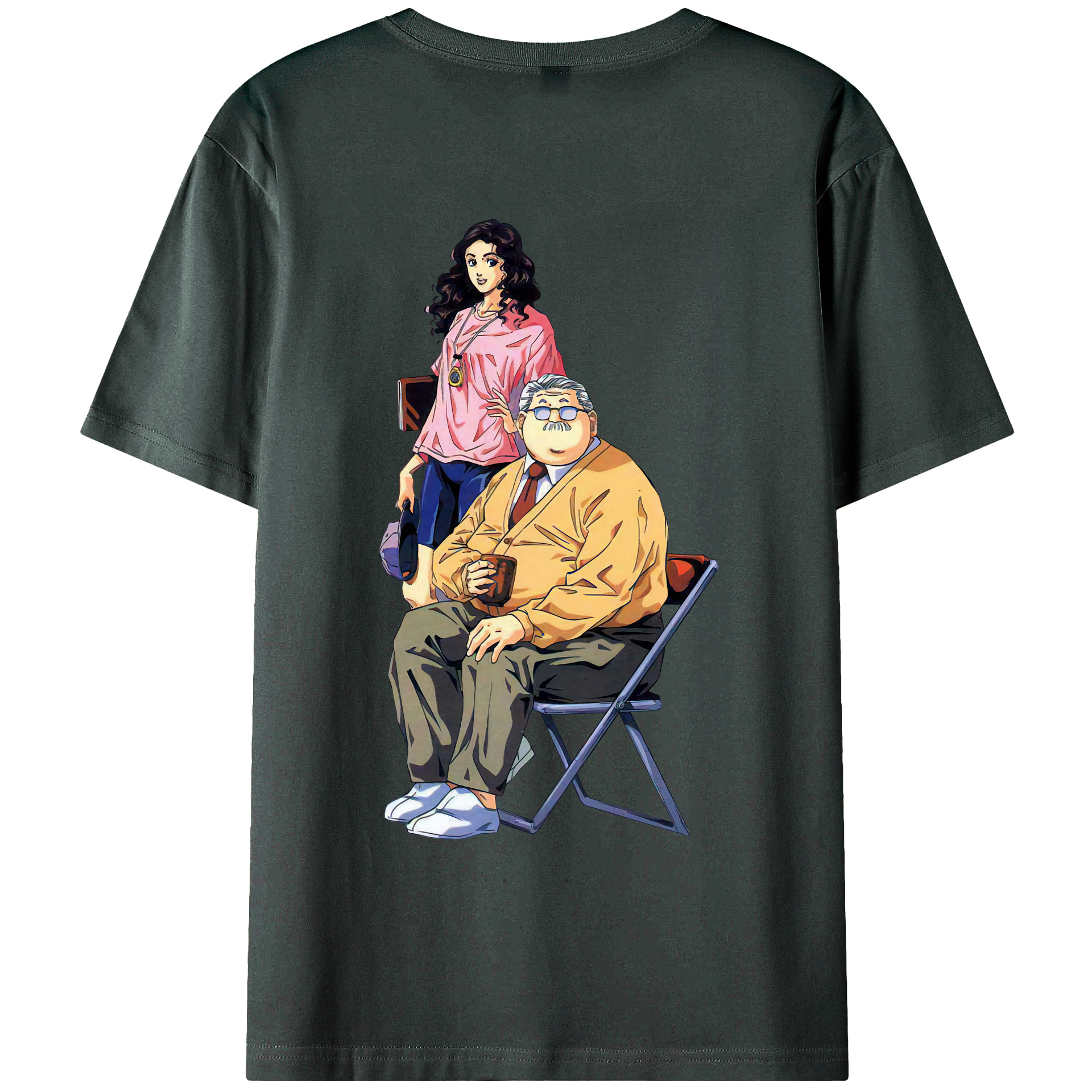（画像用） SLAM DUNK／スラムダンク 綿100％ メンズ半袖Tシャツ（バックプリント） 通気性